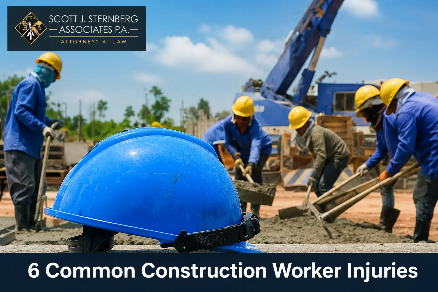 6 Common Construction Worker Inj