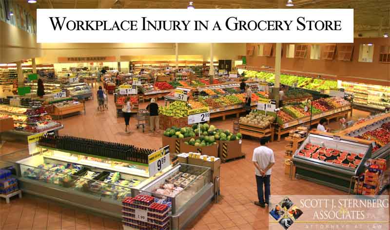 Workplace Injury in A Grocery Store