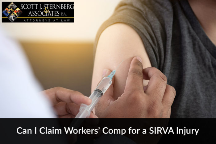 Can I Claim Workers Comp for a SIRVA Injury 1