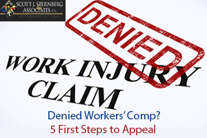 Denied Workers Comp 5 First Steps to Appeal 1