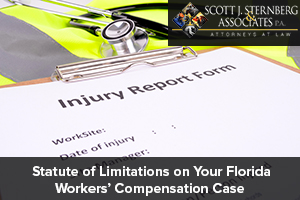 Sternberg Statute of Limitations on Your Florida Workers Compensation Case 1