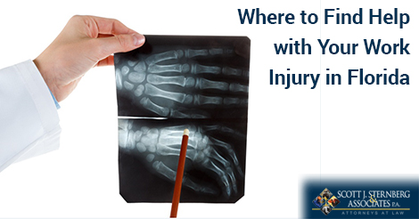 Find Help with Your Work Injury Florida