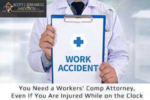 You need to have an attorney when you are injured at work while on the clock 1