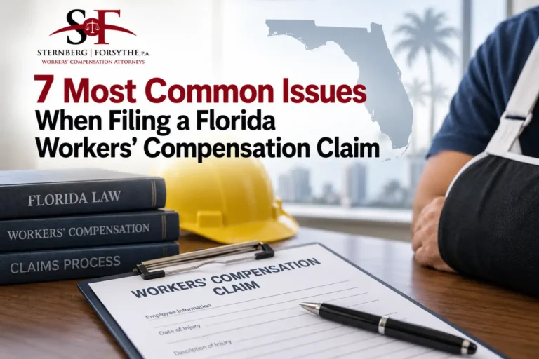 7 Most Common Issues When Filing a Florida Workers’ Compensation Claim