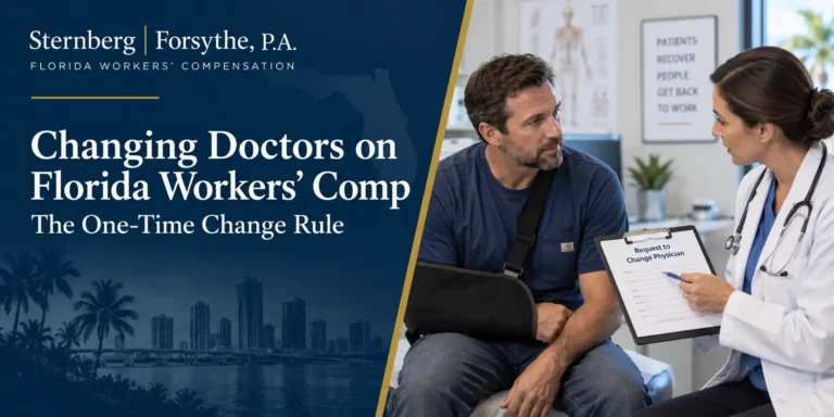 Can You Change Doctors on Florida Workers Comp