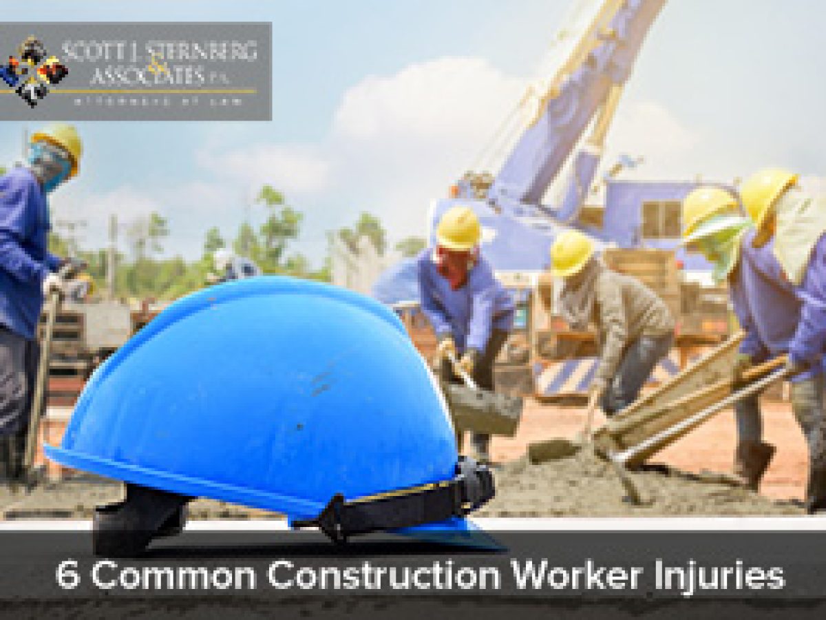6 Common Construction Worker Injuries 1