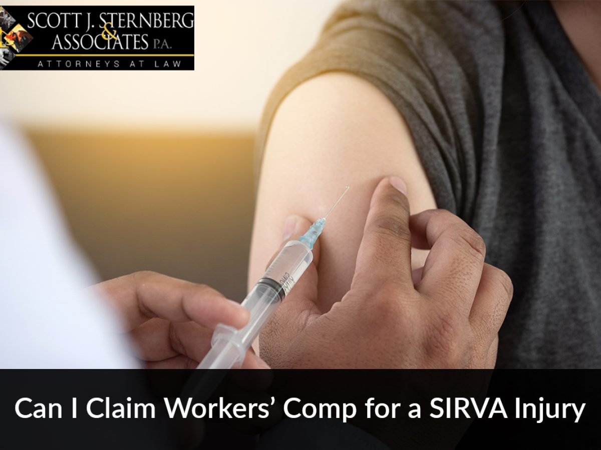 Can I Claim Workers Comp for a SIRVA Injury 1