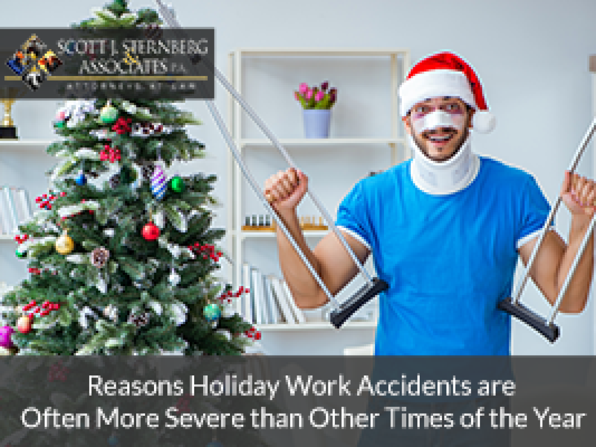 Reasons Holiday Work Accidents are Often More Severe than Other Times of the Year 1