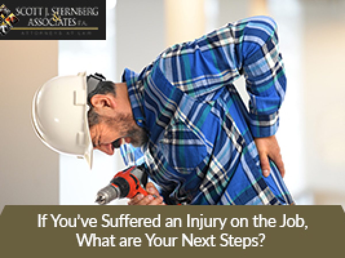 Sternberg If Youve Suffered an Injury on the Job What are Your Next Steps 1