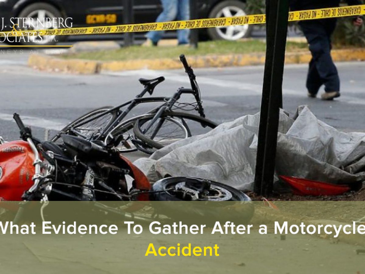 What Evidence To Gather After a Motorcycle Accident 1