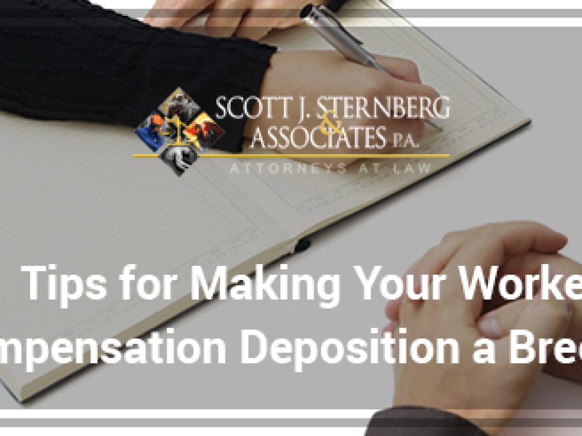 Workers Compensation Deposition1 1
